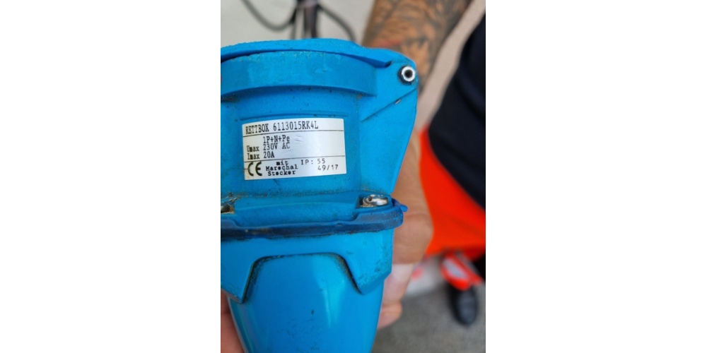 RETTBOX-ONE vtikač s 4m KABLOM za 230V