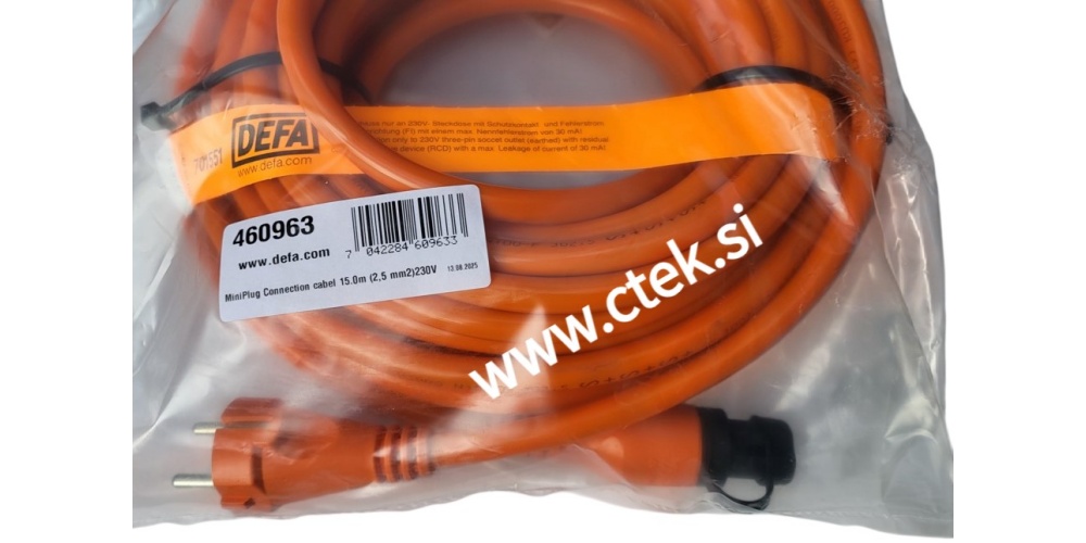 Defa Heavy Duty cable 15m 3x2,5mm2