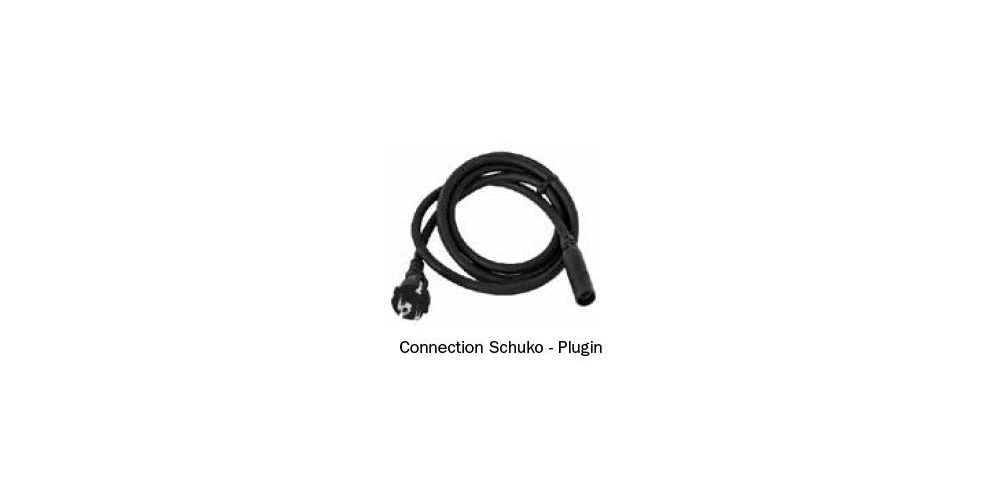 DEFA Cable Schuko-PlugIn for MultiCharger 40A 24V 