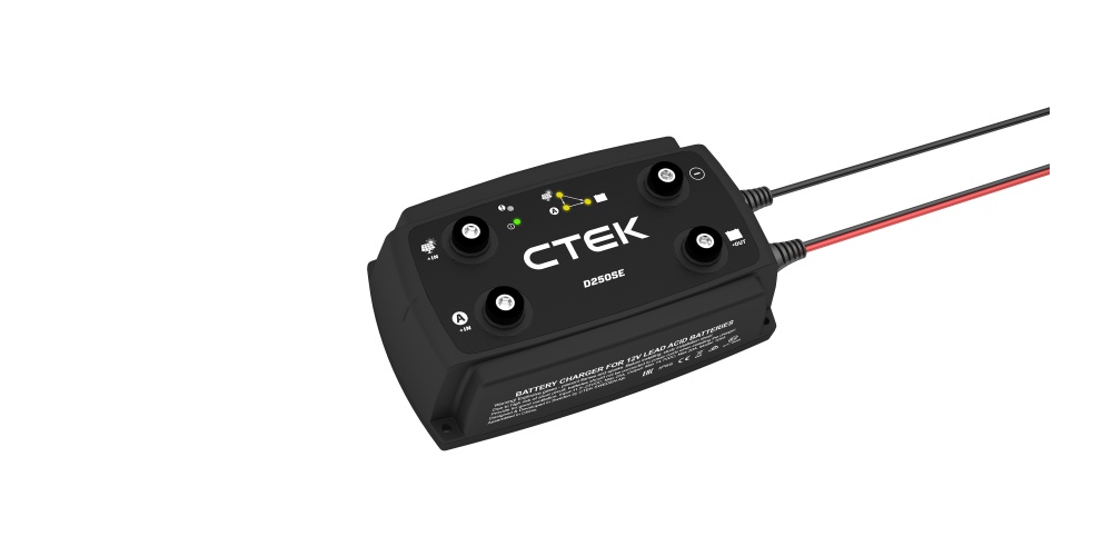 CTEK DC-DC polnilec akumulatorja D250SE 12V – za vse svinčeve in LiFePo4 akumulatorje z MPPT solarnim regulatorjem