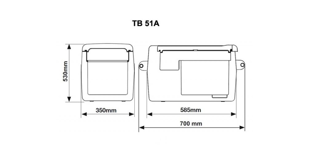 IndelB TB 41.2 prenosni hladilnik in zamrzovalnik - UGODNO ! 