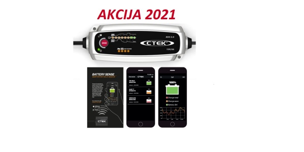CTEK MXS 5.0 polnilec akumulatorja in CTX Battery Sense 12V za nadzor akumulatorja - PRIVARČUJETE 22,80 EUR