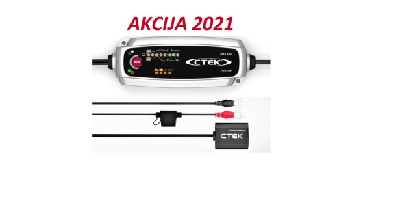 CTEK MXS 5.0 polnilec akumulatorja in CTX Battery Sense 12V za nadzor akumulatorja - PRIVARČUJETE 22,80 EUR