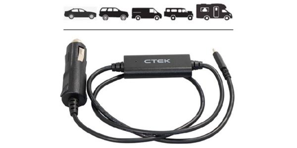 CTEK CS FREE prenosni polnilec akumulatorja in 12V USB-C polnilni kabel - AKCIJA !